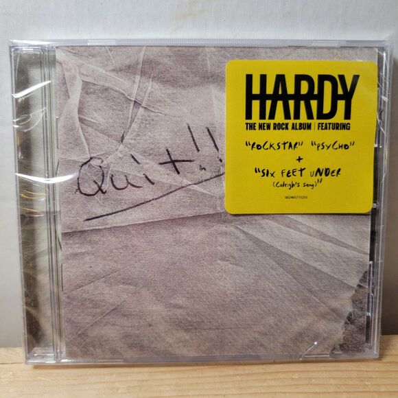 CD Hardy: Quit!! SEALED - Picture 1 of 4